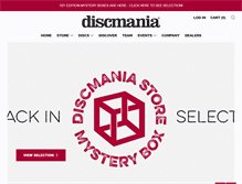 Tablet Screenshot of discmania.net